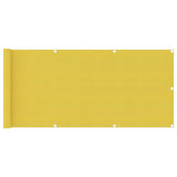 Vidaxl Balkon Bildschirm 75x500 cm HDPE Gelb