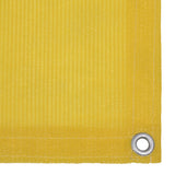 Vidaxl Balkon Bildschirm 75x500 cm HDPE Gelb
