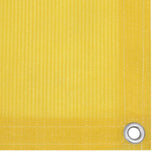 Vidaxl Balcony screen 75x600 cm HDPE yellow