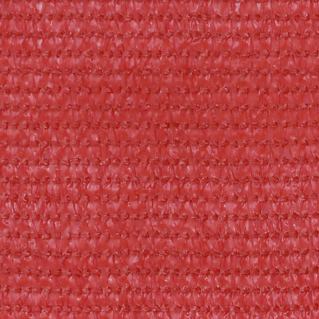 Vidaxl Balkon Bildschirm 90x300 cm HDPE -Rot