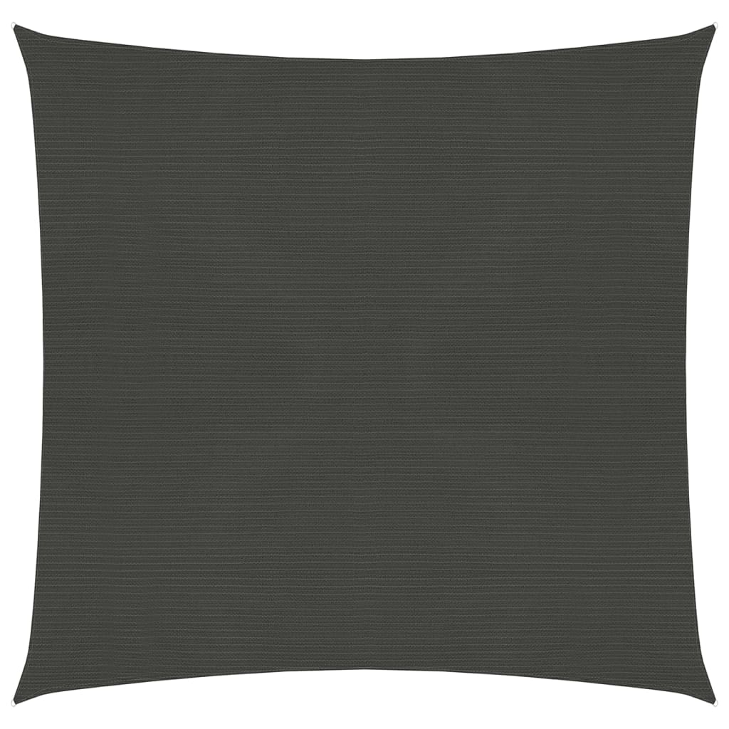 Vidaxl zonnezil 160 g m² 7x7 m anthracite hdpe -colored