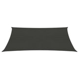 Vidaxl Zonnezeil 160 g m² 2.5x3 m HDPE anthracite -colored