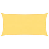 Vidaxl zonnezeil 160 g m² 2,5x4,5 m hdpe beige