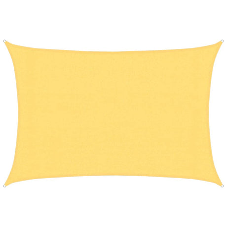 Vidaxl zonnezeil 160 g m² 3x4 m hdpe beige