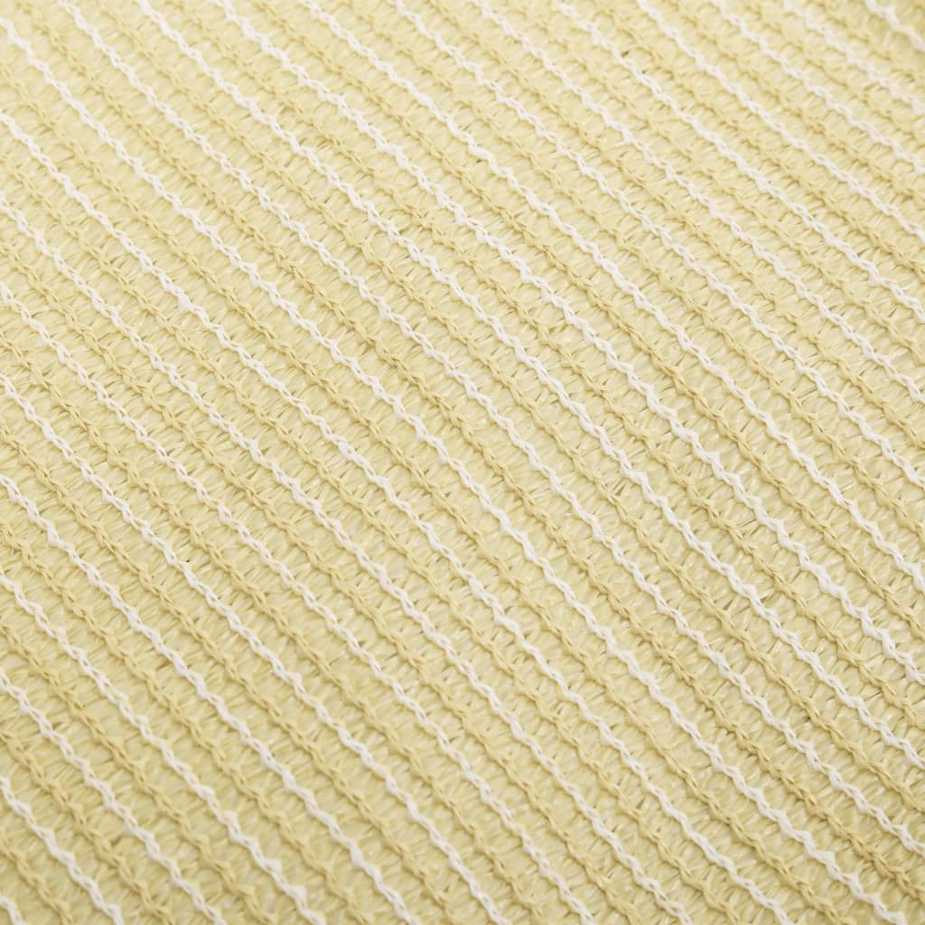 Vidaxl Zonnezeil 160 g m² 3.5x4.5 m HDPE Beige