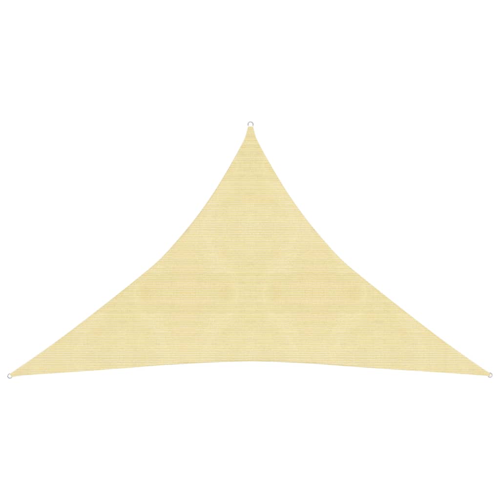 Vidaxl Zonnezeil 160 g m² 3x3x4.2 M HDPE Beige