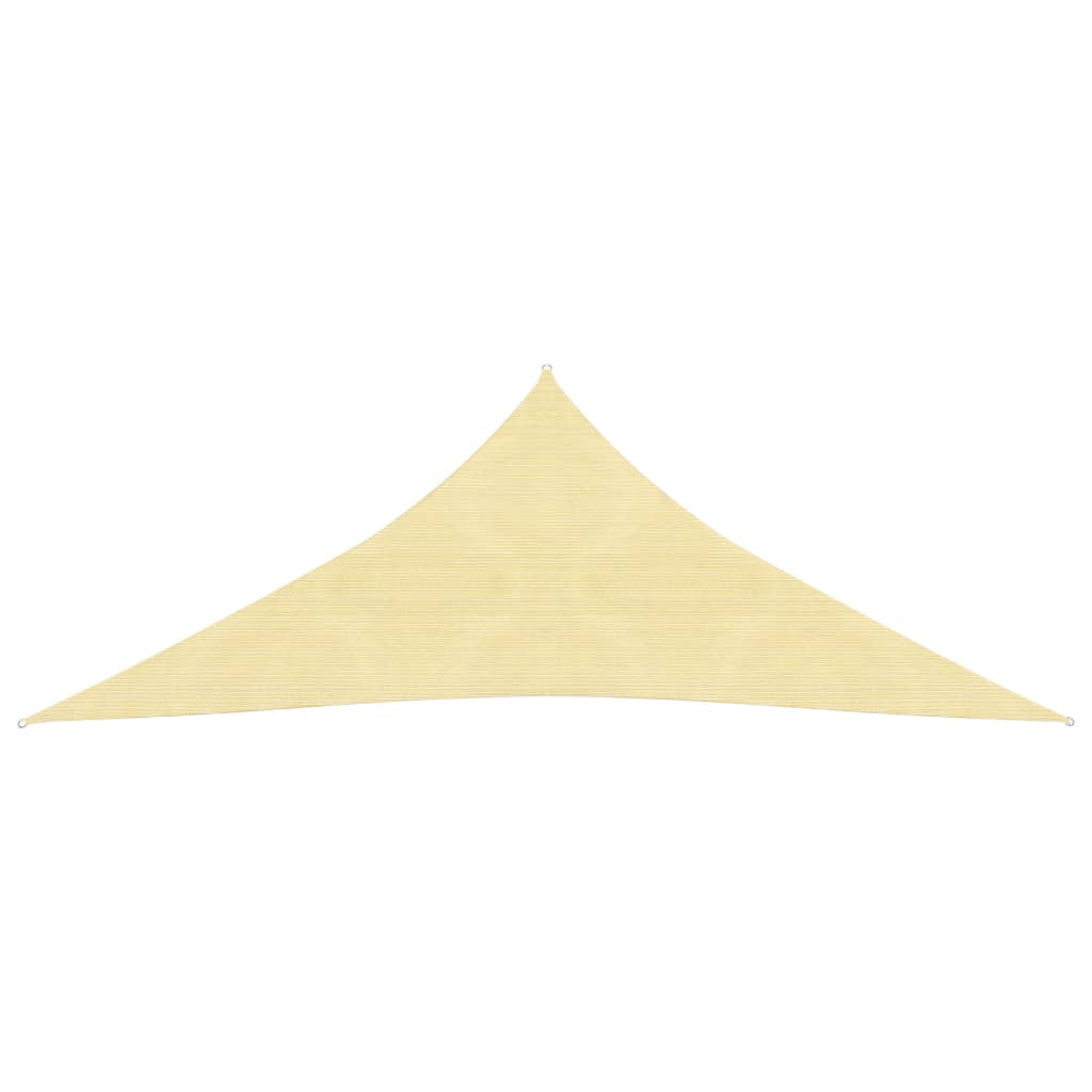 Bidaxl zonnezeil 160 g m² 4x5x5 m hdpe beige