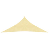 Bidaxl zonnezeil 160 g m² 4x5x5 m hdpe beige