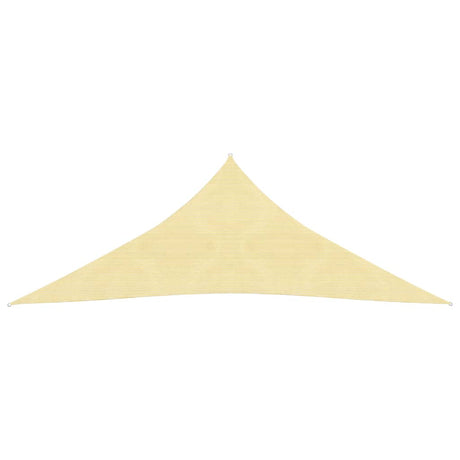 Vidaxl Zonnezeil 160 g m² 5x7x7 m Hdpe beige