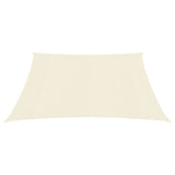 Vidaxl Zonnezeil 160 g m² 7x7 m HDPE Cream -colored