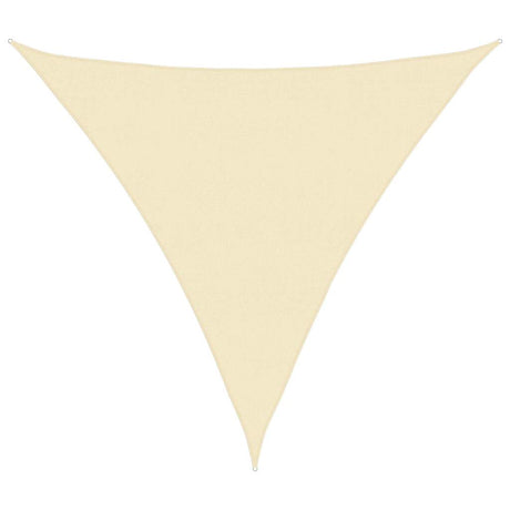 Vidaxl Zonnezeil 160 g m² 6x6x6 M HDPE Cream -Colored