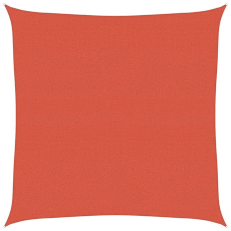 Vidaxl Zonnezeil 160 g m² kvadrat 4,5x4,5 m HDPE Terracotta Bright