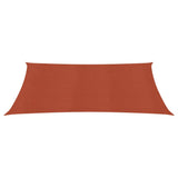 Vidaxl Zonnezeil 160 g m² 3x4 m Terracotta HDPE colorato