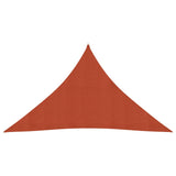 Vidaxl Zonnezeil 160 g m² 2,5x2,5x3,5 m HDPE Terracotta -färgad