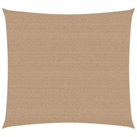 Vidaxl Zonnezeil 160 g m² 4x4 M HDPE Taupe
