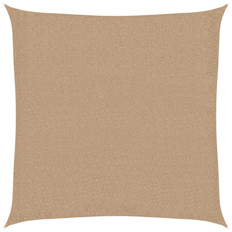 Vidaxx Sonnensegel 160 g m² 7x7 m HDPE Taupe
