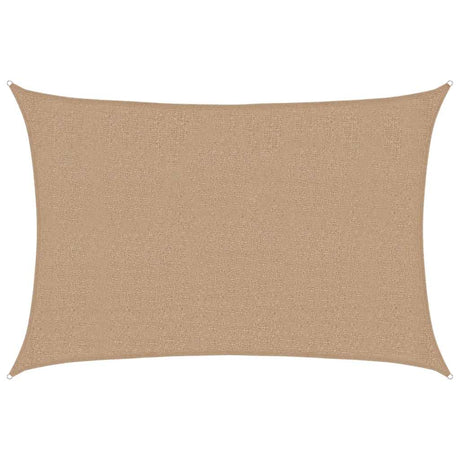 Vidaxl Zonnezeil 160 g m² 2,5 x 3,5 M HDPE Taupe