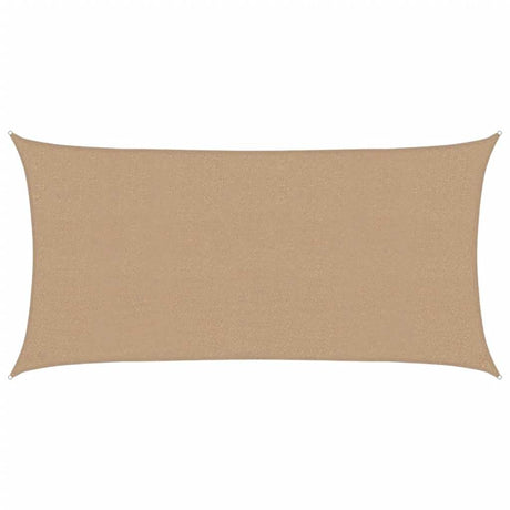 Vidaxl Zonnezeil 160 g m² 2,5 x 4,5 M HDPE Taupe