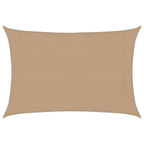 Vidaxx Sonnensegel 160 g m² 3x4 m HDPE Taupe