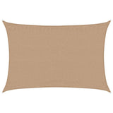 Vidaxl Zonnezeil 160 g m² 3,5 x 4,5 M HDPE Taupe