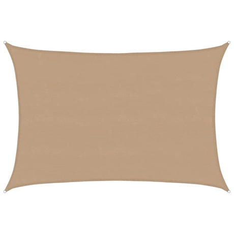 Vidaxl Zonnezeil 160 g m² 5x7 M HDPE Taupe