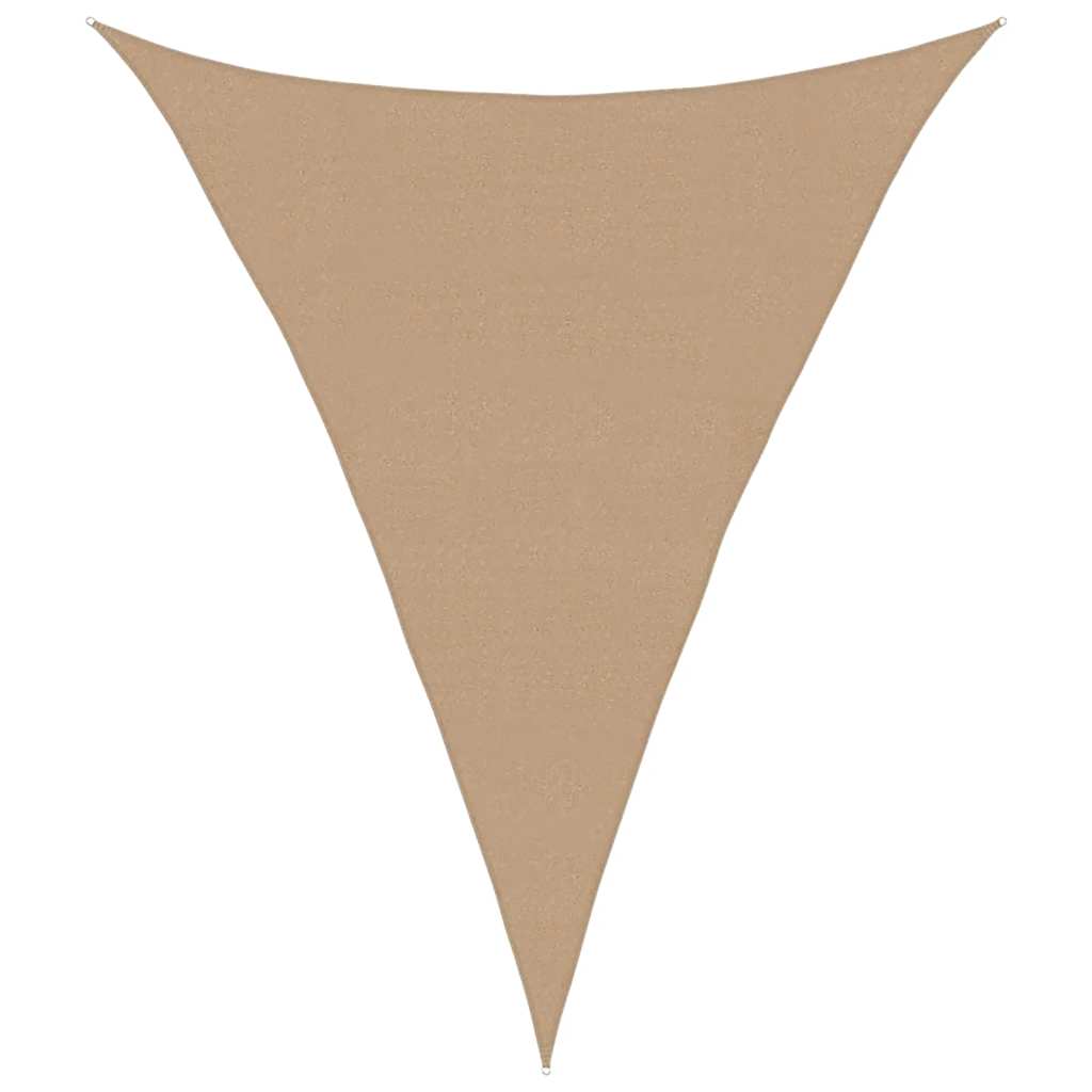 Vidaxl Zonnezeil 160 g m² 5x6x6 M HDPE Taupe