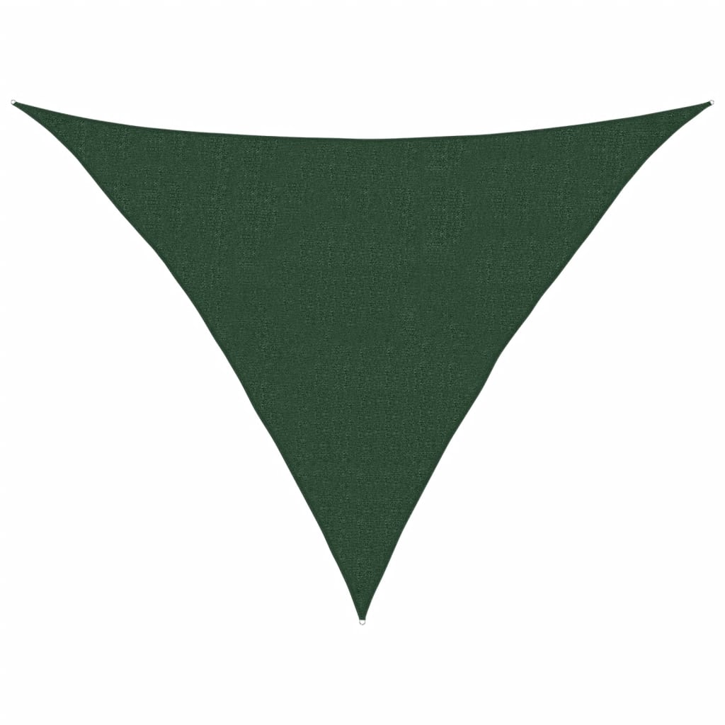Vidaxx Sonnensegel 160 g m² 2,5x2,5x3,5 m HDPE dunkelgrün