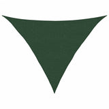 Vidaxx Sonnensegel 160 g m² 2,5x2,5x3,5 m HDPE dunkelgrün