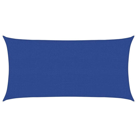Vidaxl Zonnezeil 160 g m² 2x4 M HDPE Blau
