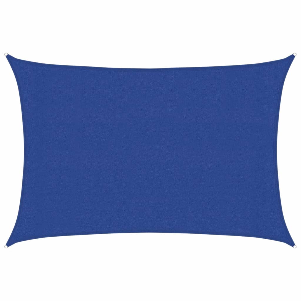 Vidaxl Zonnezeil 160 g m² Rectangular 3x4 M HDPE Azul