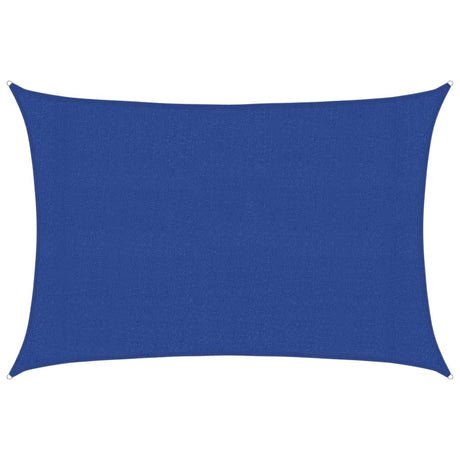 Vidaxl Zonnezeil 160 g m² rechteckig 3x5 M HDPE Blau