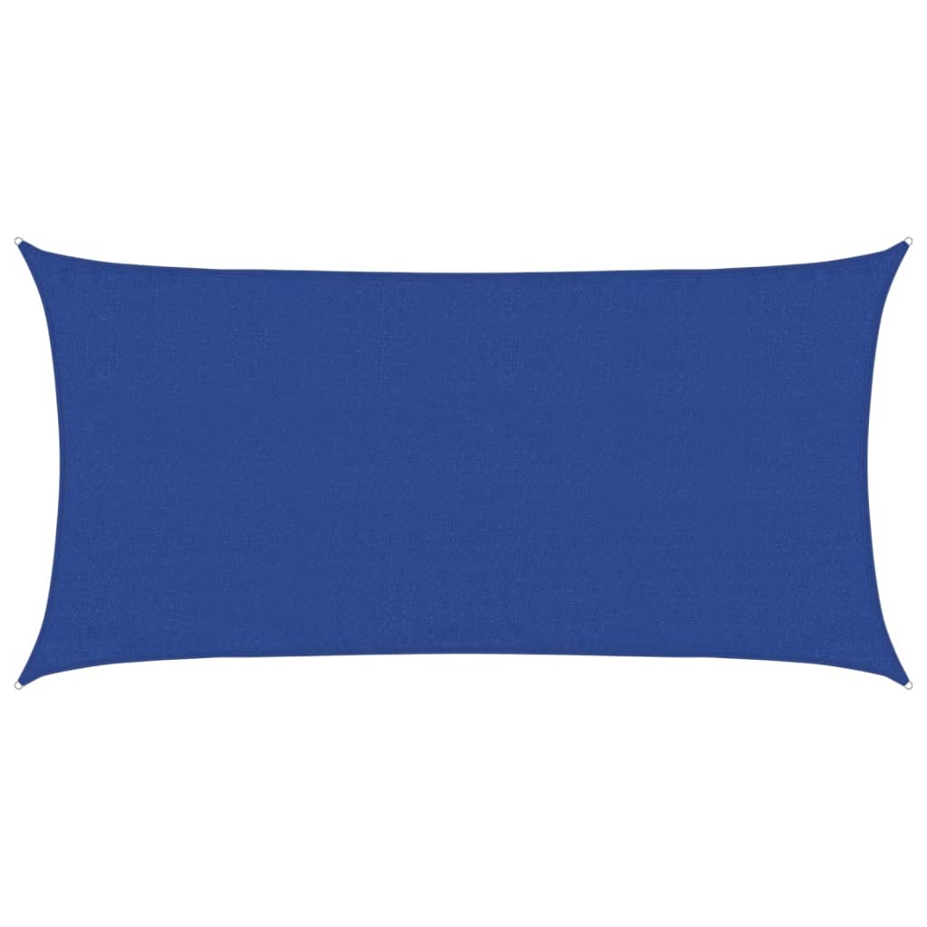 Vidaxl Zonnezeil 160 g m² Rectangular 3x6 M HDPE Azul