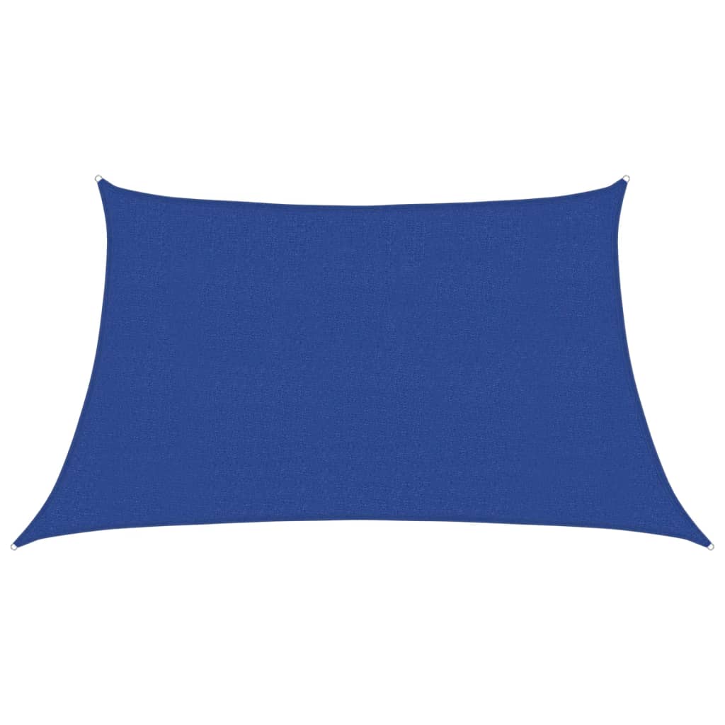 Vidaxl Zonnezeil 160 g m² 3 4x2 M HDPE Blau
