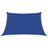 Vidaxl Zonnezeil 160 g m² 3 4x2 M HDPE Blau