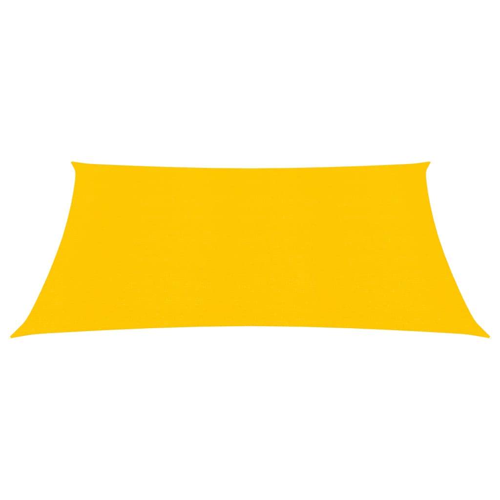 Vidaxl Zonnezeil 160 g m² 2x2 m HDPE yellow