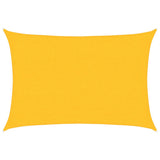 Vidaxl Zonnezeil 160 g m² rechteckig 2x2,5 M HDPE Gelb