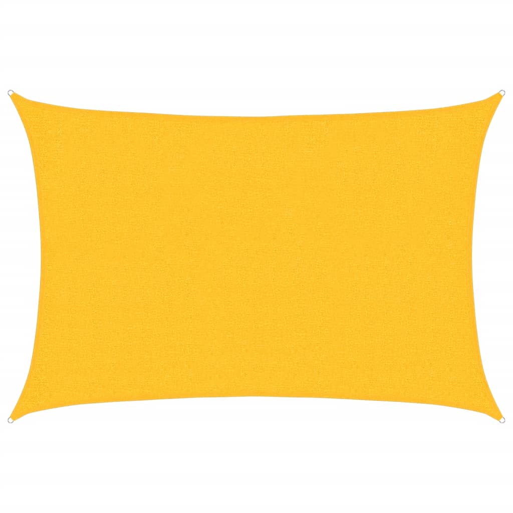 Vidaxl Zonnezeil 160 g m² Rectangular 2x3 m HDPE yellow