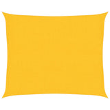 Vidaxl Zonnezeil 160 g m² 2,5 x 3 M HDPE -Gelb
