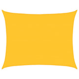 Vidaxl Zonnezeil 160 g m² rechteckig 6x8 m HDPE -Gelb