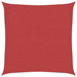 Vidaxl Zonnezeil 160 g m² 3x3 M HDPE -Rot