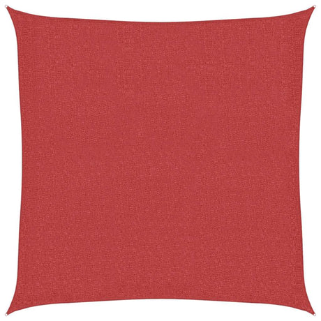 Vidaxl Zonnezeil 160 g m² 3x3 M HDPE -Rot