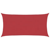 Vidaxl Zonnezeil 160 g m² 2x4 M HDPE -Rot