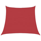 Vidaxl Zonnezeil 160 g m² 3 4x3 M HDPE -Rot