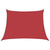Vidaxl Zonnezeil 160 g m² 4 5x3 M HDPE -Rot