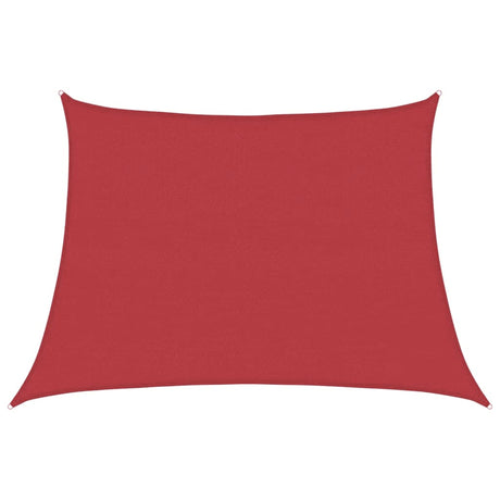 Vidaxl Zonnezeil 160 g m² 4 5x3 M HDPE -Rot