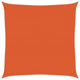 Vidaxl Zonnezeil 160 g m² kvadrat 4x4 m hdpe oranje