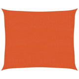Vidaxl Zonnezeil 160 g m² 2,5 x 3 Hdpe Oranje