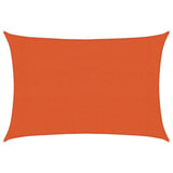 Vidaxl Zonnezeil 160 g m² rechteckig 3x5 M HDPE Oranje