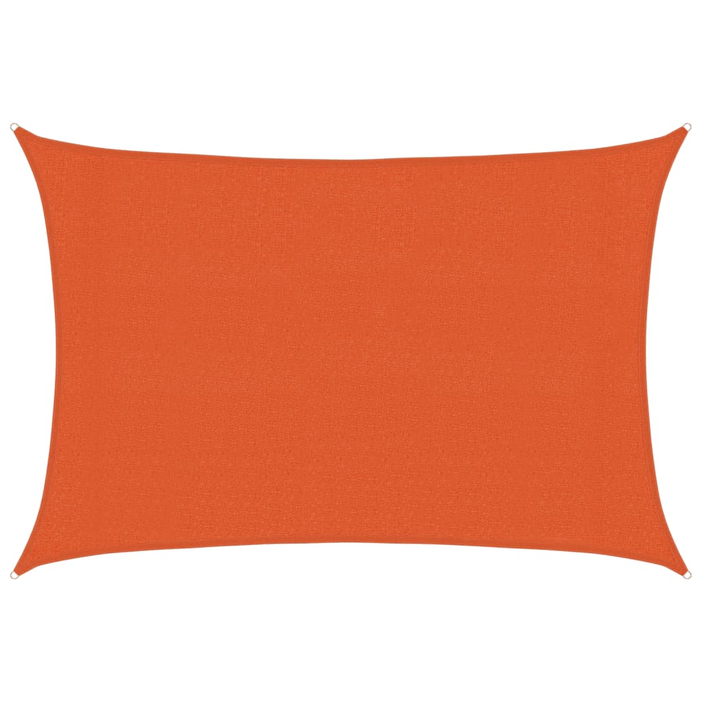 Vidaxl Zonnezeil 160 g m² rectangulaire 3x5 M HDPE Oranje