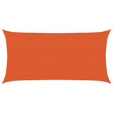 Vidaxl Zonnezeil 160 g m² rechteckig 3x6 M HDPE Oranje